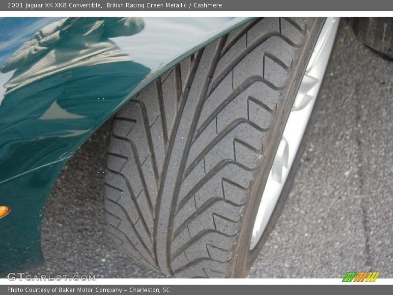 British Racing Green Metallic / Cashmere 2001 Jaguar XK XK8 Convertible