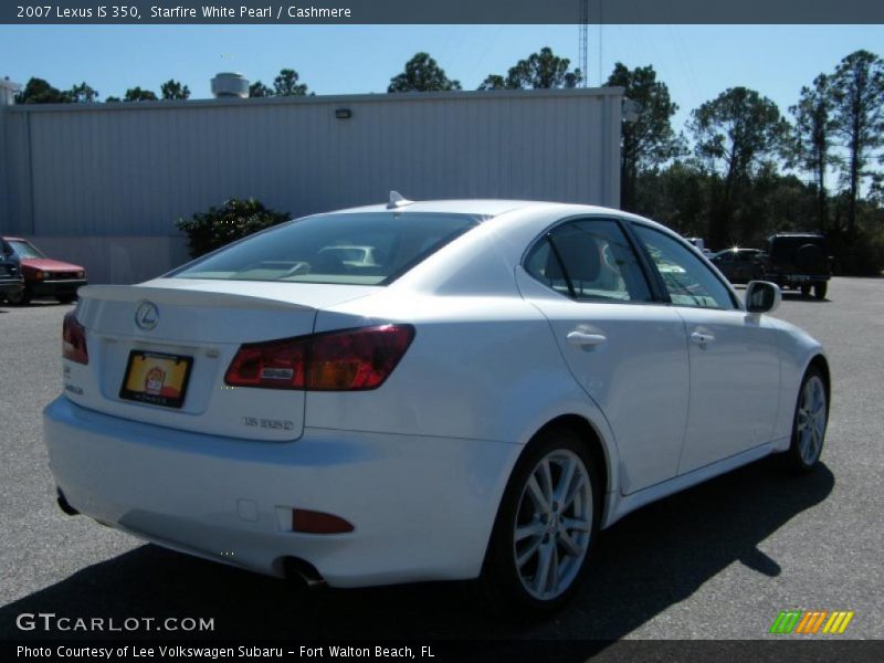 Starfire White Pearl / Cashmere 2007 Lexus IS 350