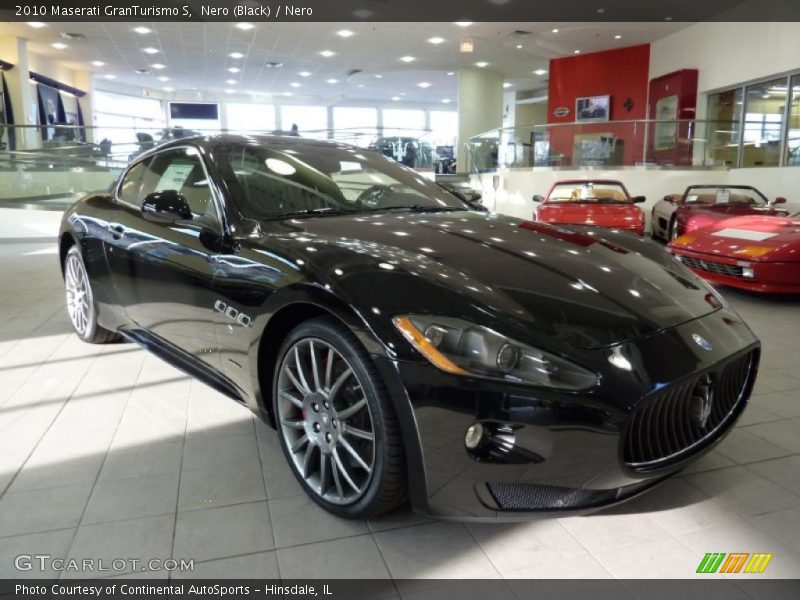 Nero (Black) / Nero 2010 Maserati GranTurismo S