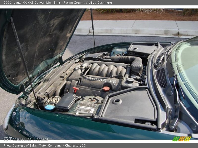 British Racing Green Metallic / Cashmere 2001 Jaguar XK XK8 Convertible