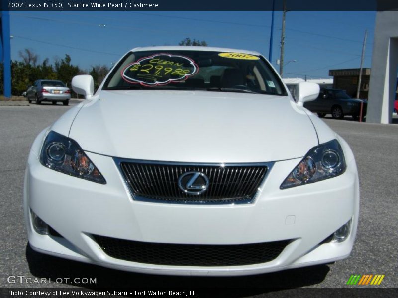 Starfire White Pearl / Cashmere 2007 Lexus IS 350