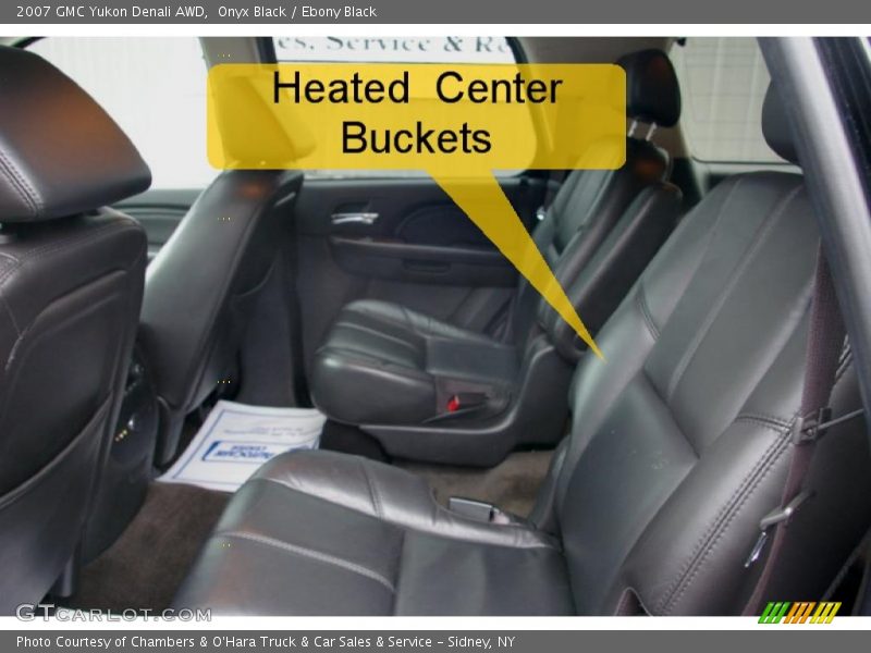 Onyx Black / Ebony Black 2007 GMC Yukon Denali AWD