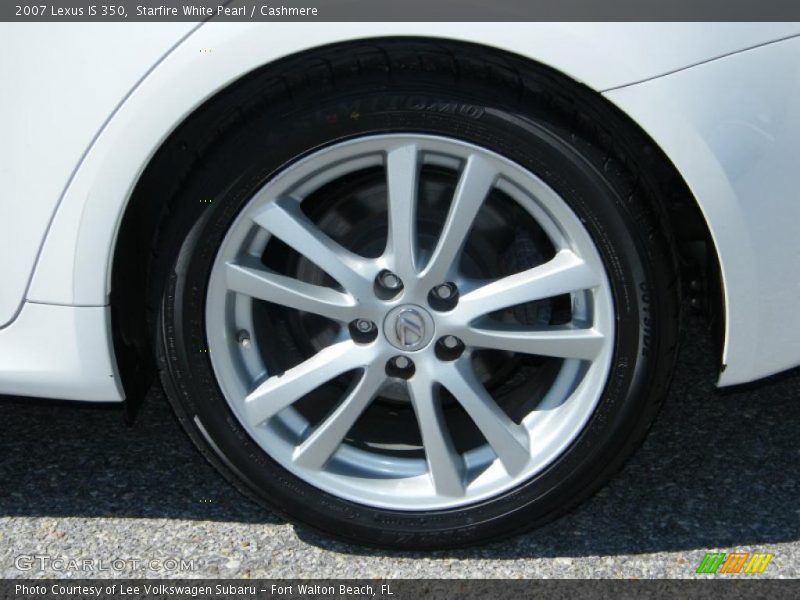Starfire White Pearl / Cashmere 2007 Lexus IS 350