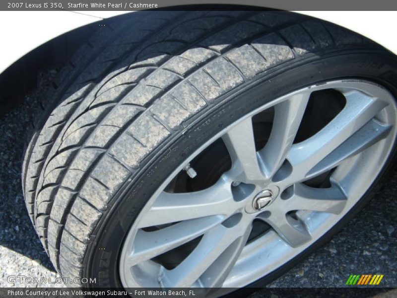 Starfire White Pearl / Cashmere 2007 Lexus IS 350