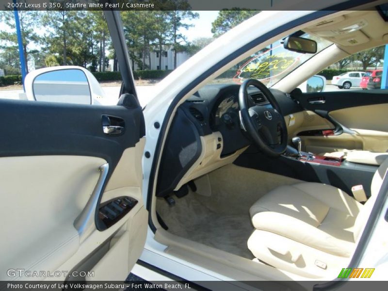 Starfire White Pearl / Cashmere 2007 Lexus IS 350
