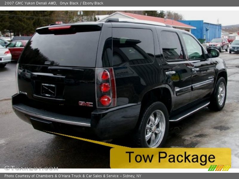 Onyx Black / Ebony Black 2007 GMC Yukon Denali AWD