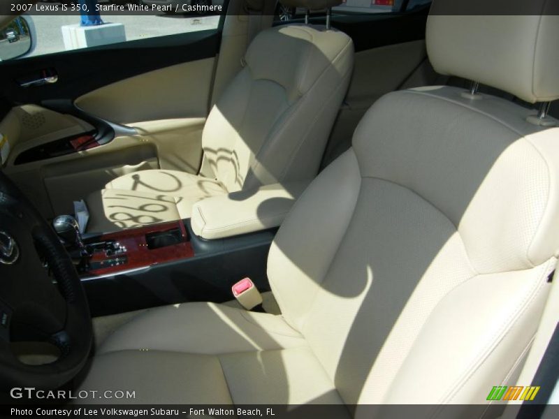 Starfire White Pearl / Cashmere 2007 Lexus IS 350