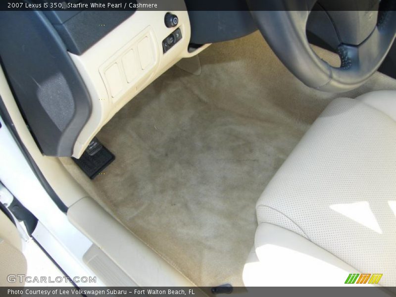 Starfire White Pearl / Cashmere 2007 Lexus IS 350