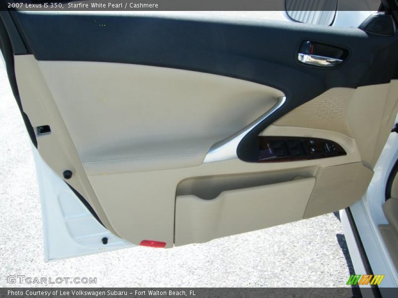Starfire White Pearl / Cashmere 2007 Lexus IS 350