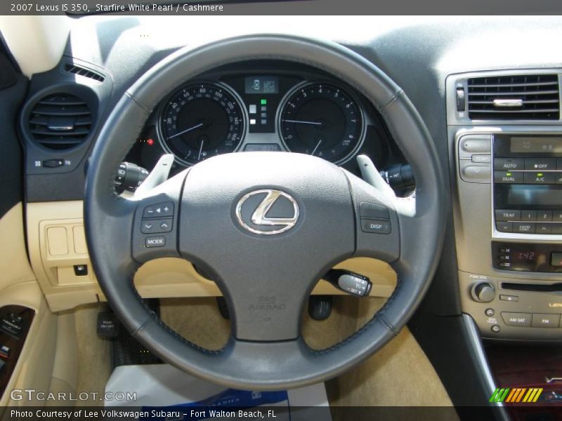 Starfire White Pearl / Cashmere 2007 Lexus IS 350