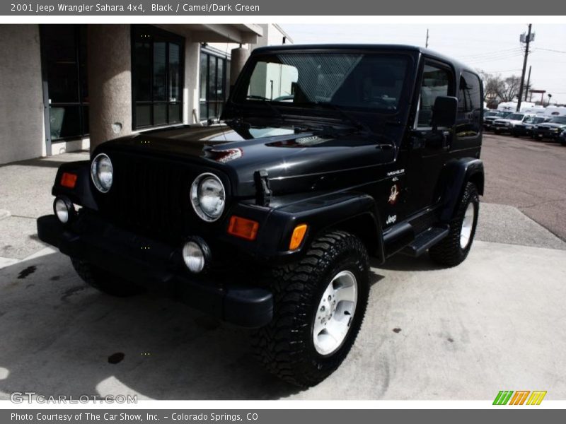 Black / Camel/Dark Green 2001 Jeep Wrangler Sahara 4x4