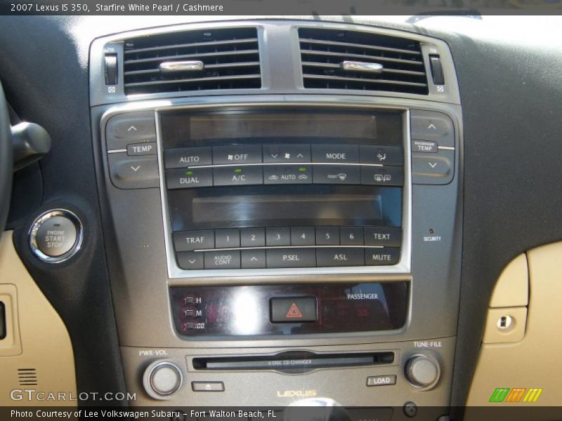 Starfire White Pearl / Cashmere 2007 Lexus IS 350