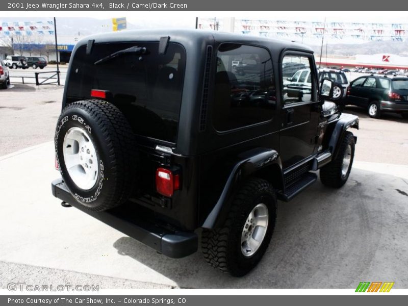 Black / Camel/Dark Green 2001 Jeep Wrangler Sahara 4x4
