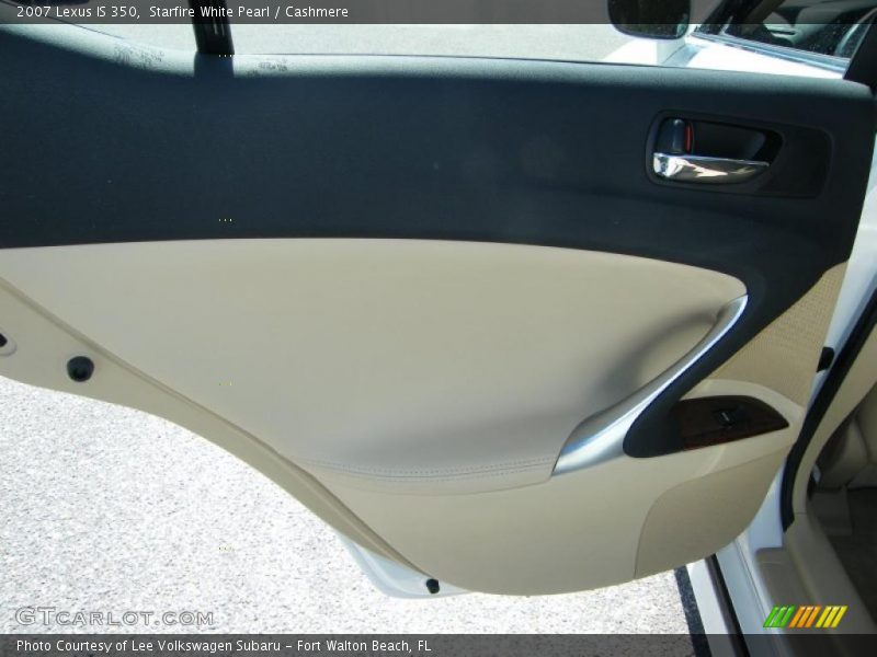 Starfire White Pearl / Cashmere 2007 Lexus IS 350