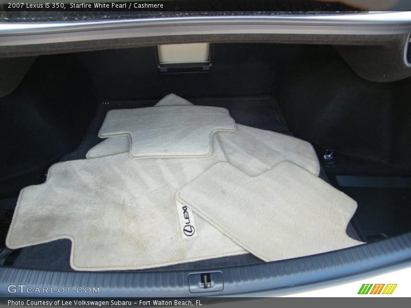 Starfire White Pearl / Cashmere 2007 Lexus IS 350