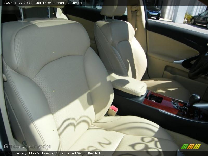 Starfire White Pearl / Cashmere 2007 Lexus IS 350