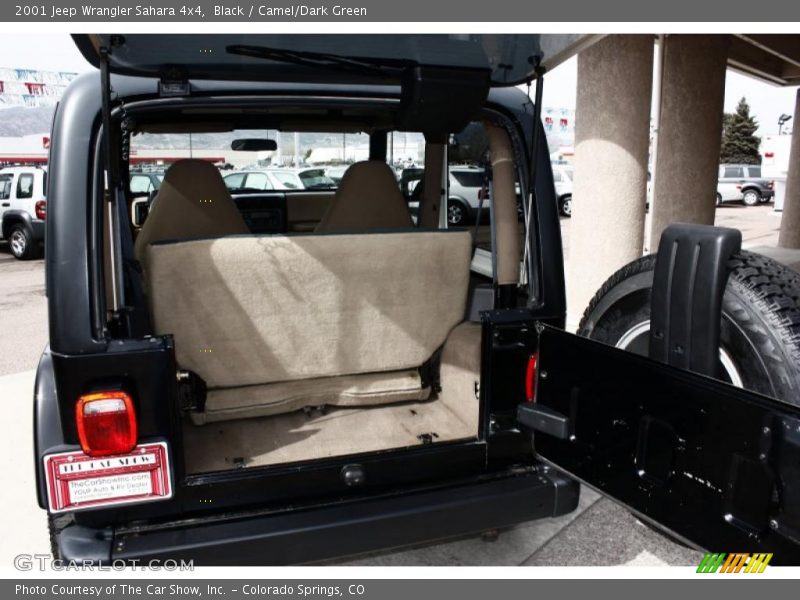 Black / Camel/Dark Green 2001 Jeep Wrangler Sahara 4x4