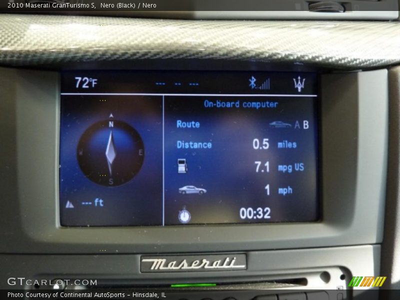 Nero (Black) / Nero 2010 Maserati GranTurismo S