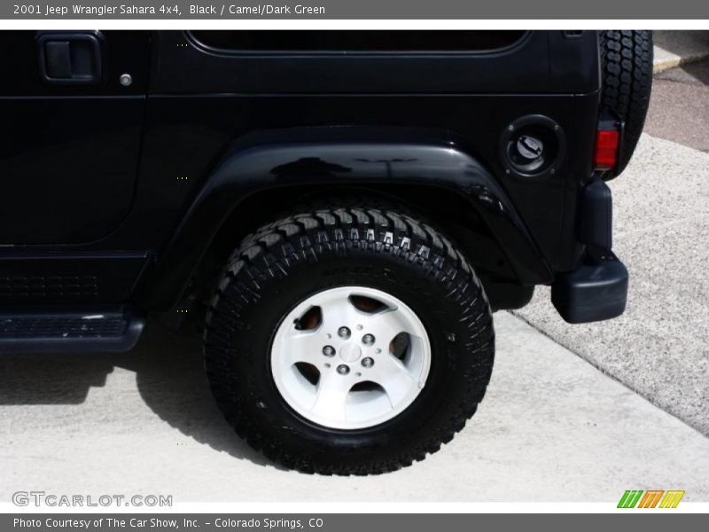 Black / Camel/Dark Green 2001 Jeep Wrangler Sahara 4x4