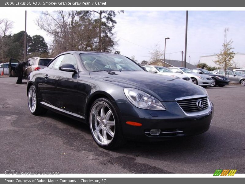 Smokey Granite Gray Pearl / Camel 2006 Lexus SC 430