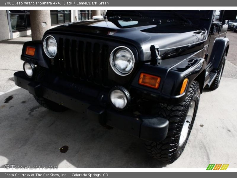 Black / Camel/Dark Green 2001 Jeep Wrangler Sahara 4x4