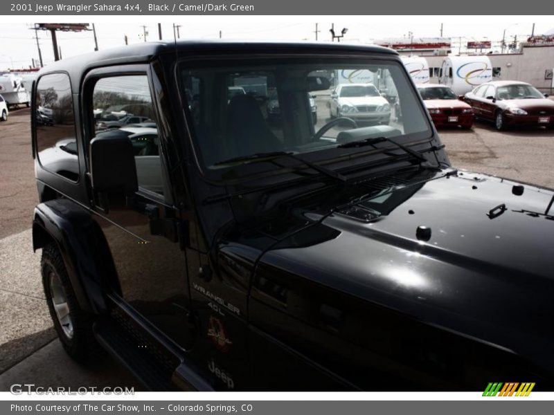 Black / Camel/Dark Green 2001 Jeep Wrangler Sahara 4x4