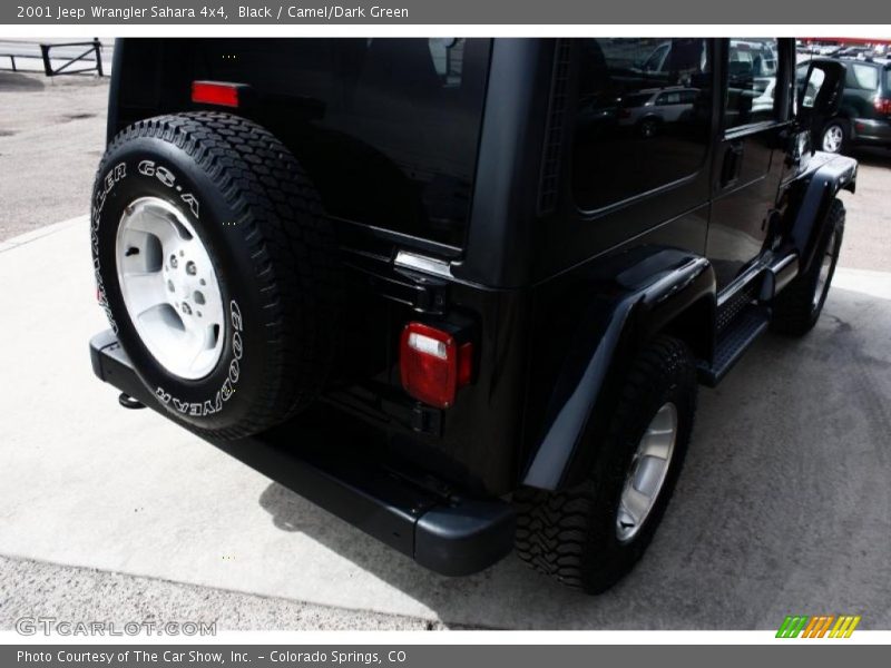 Black / Camel/Dark Green 2001 Jeep Wrangler Sahara 4x4