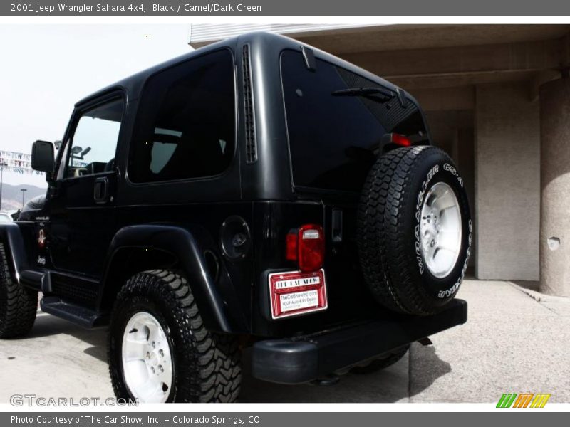Black / Camel/Dark Green 2001 Jeep Wrangler Sahara 4x4