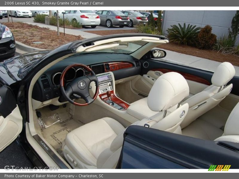 Smokey Granite Gray Pearl / Camel 2006 Lexus SC 430