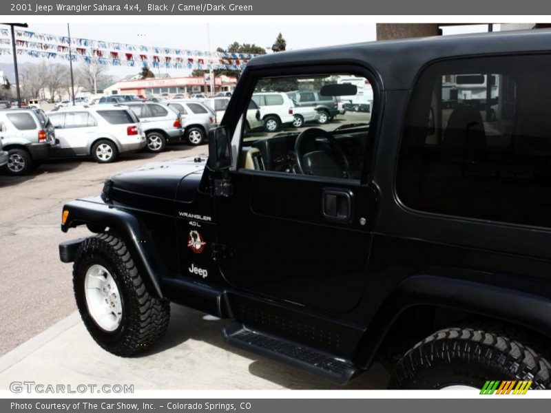 Black / Camel/Dark Green 2001 Jeep Wrangler Sahara 4x4