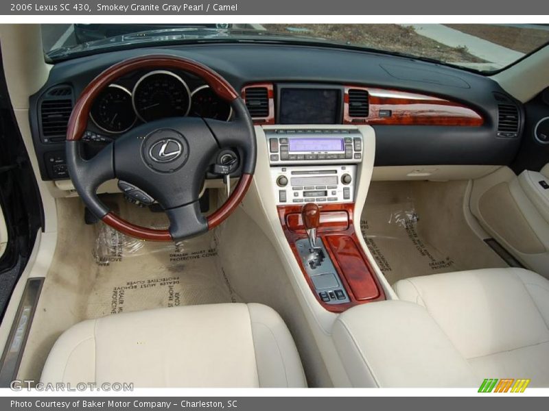 Smokey Granite Gray Pearl / Camel 2006 Lexus SC 430