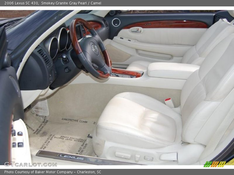 Smokey Granite Gray Pearl / Camel 2006 Lexus SC 430
