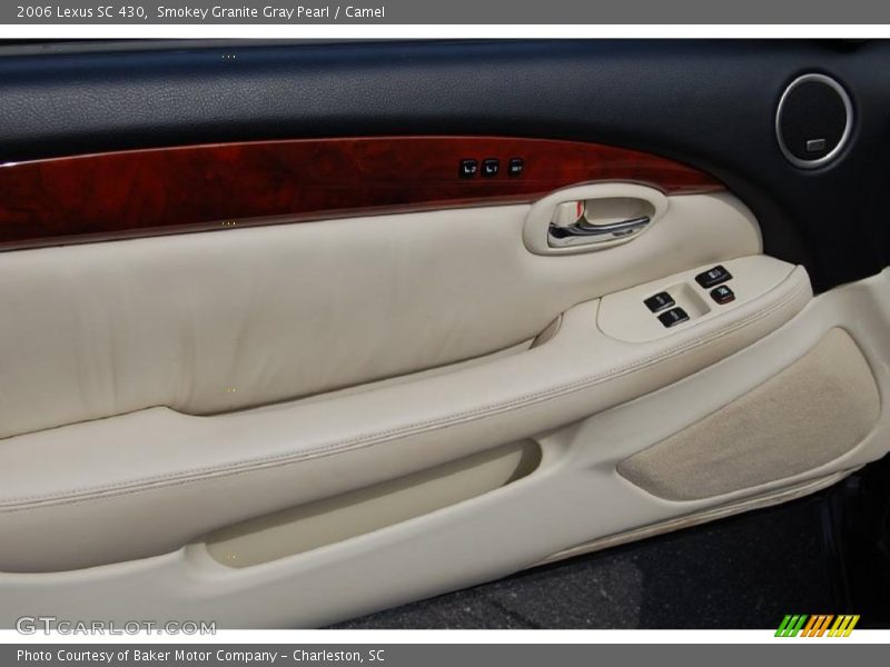 Smokey Granite Gray Pearl / Camel 2006 Lexus SC 430