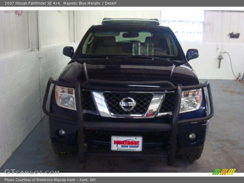 Majestic Blue Metallic / Desert 2007 Nissan Pathfinder SE 4x4