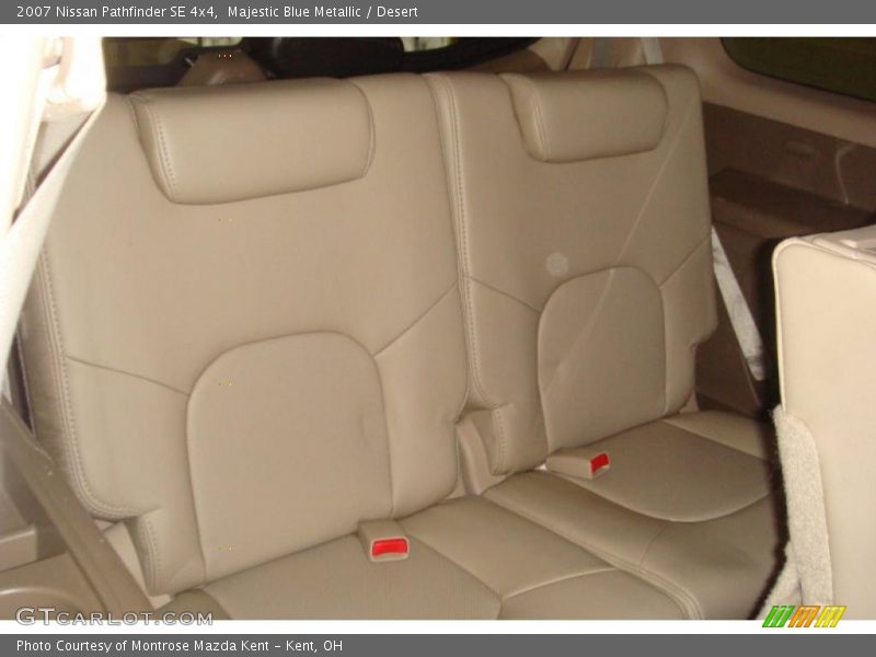 Majestic Blue Metallic / Desert 2007 Nissan Pathfinder SE 4x4