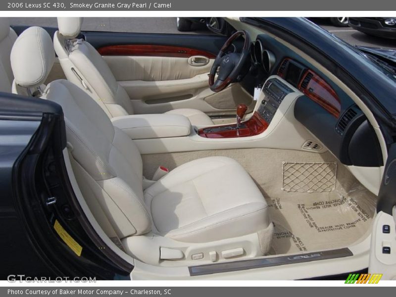 Smokey Granite Gray Pearl / Camel 2006 Lexus SC 430