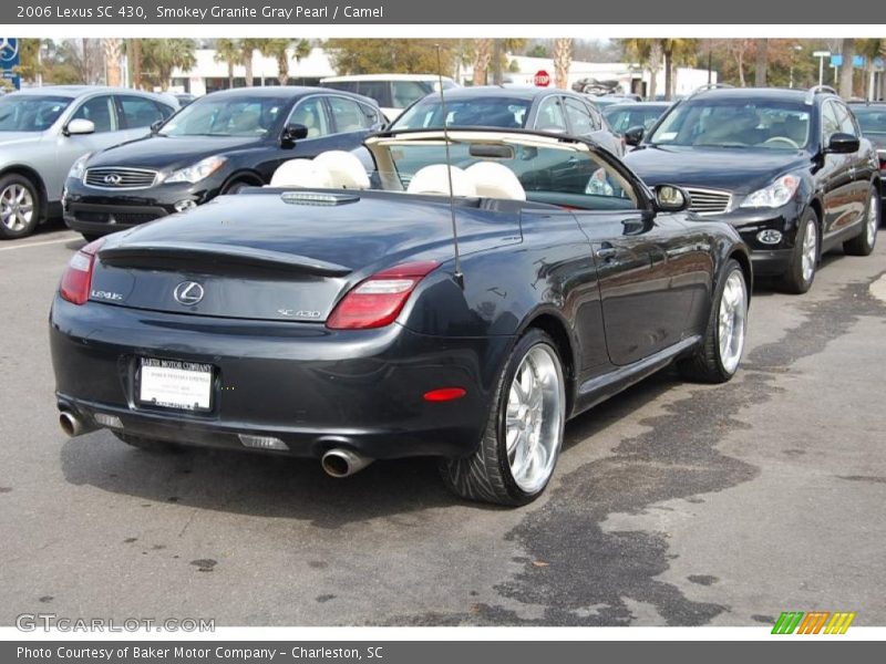 Smokey Granite Gray Pearl / Camel 2006 Lexus SC 430