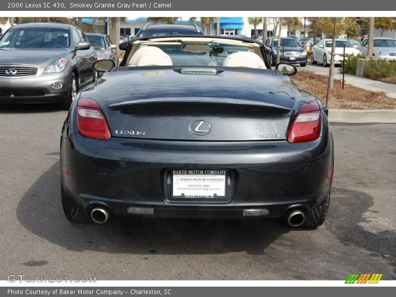 Smokey Granite Gray Pearl / Camel 2006 Lexus SC 430