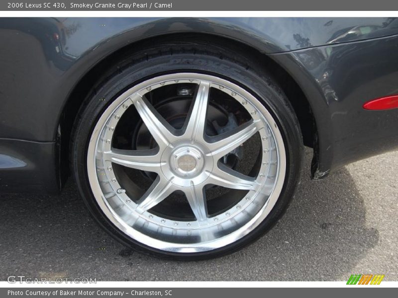 Smokey Granite Gray Pearl / Camel 2006 Lexus SC 430