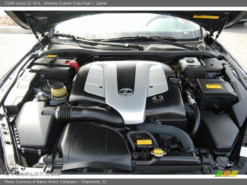 Smokey Granite Gray Pearl / Camel 2006 Lexus SC 430