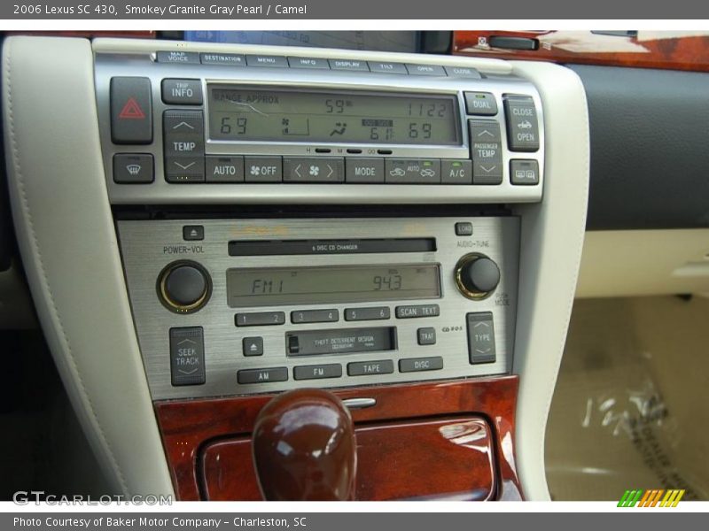 Smokey Granite Gray Pearl / Camel 2006 Lexus SC 430