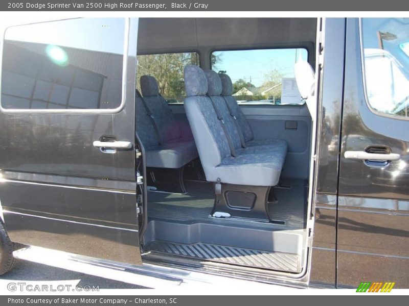 Black / Gray 2005 Dodge Sprinter Van 2500 High Roof Passenger