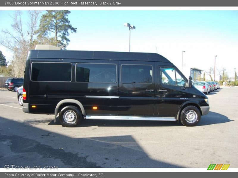 Black / Gray 2005 Dodge Sprinter Van 2500 High Roof Passenger