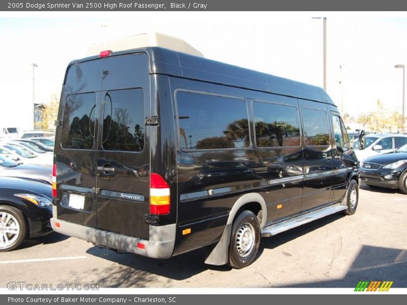 Black / Gray 2005 Dodge Sprinter Van 2500 High Roof Passenger