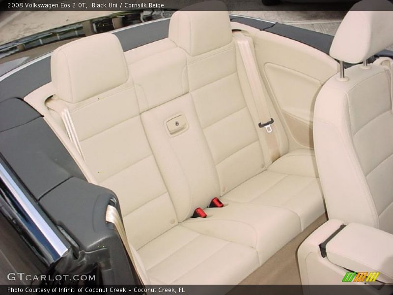 Black Uni / Cornsilk Beige 2008 Volkswagen Eos 2.0T
