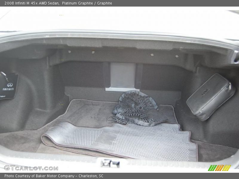 Platinum Graphite / Graphite 2008 Infiniti M 45x AWD Sedan