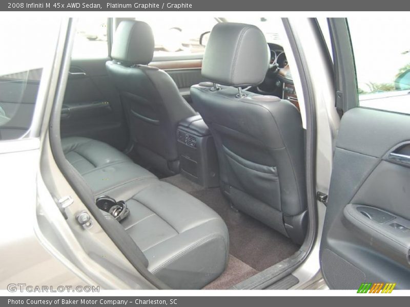 Platinum Graphite / Graphite 2008 Infiniti M 45x AWD Sedan