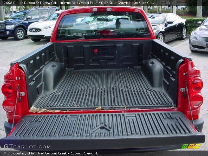 Inferno Red Crystal Pearl / Dark Slate Gray/Medium Slate Gray 2008 Dodge Dakota SXT Crew Cab