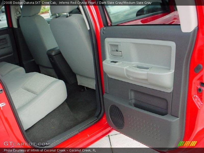 Inferno Red Crystal Pearl / Dark Slate Gray/Medium Slate Gray 2008 Dodge Dakota SXT Crew Cab