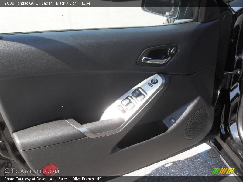 Black / Light Taupe 2008 Pontiac G6 GT Sedan